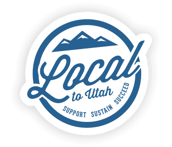 Local to Utah tag badge