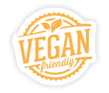 Vegan Friendly tag badge